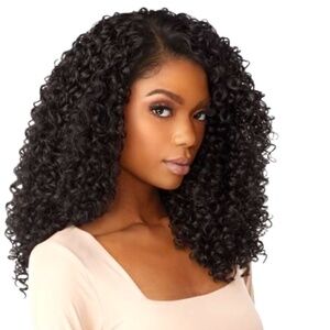 Sensationnel HD Lace Front Wig Curls Kinks N Co Glueless Kinky Edges 13X6 Kinky